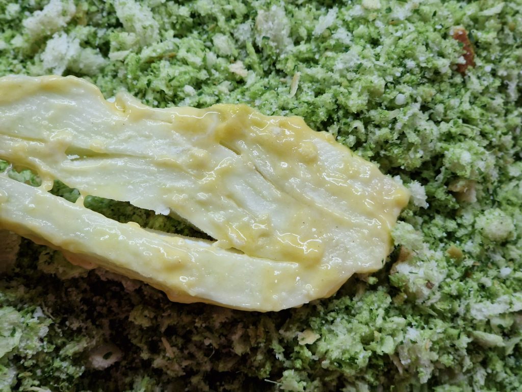 De venkel schnitzels op Siciliaanse wijze