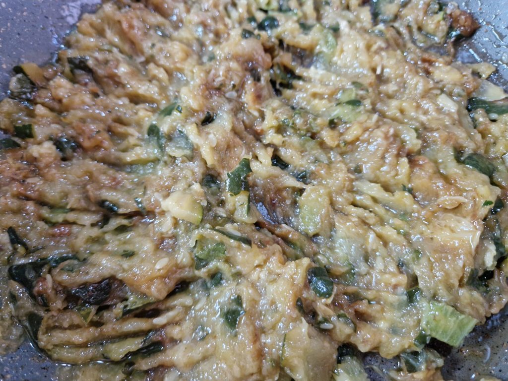 farfalle met courgettecrème en zalm