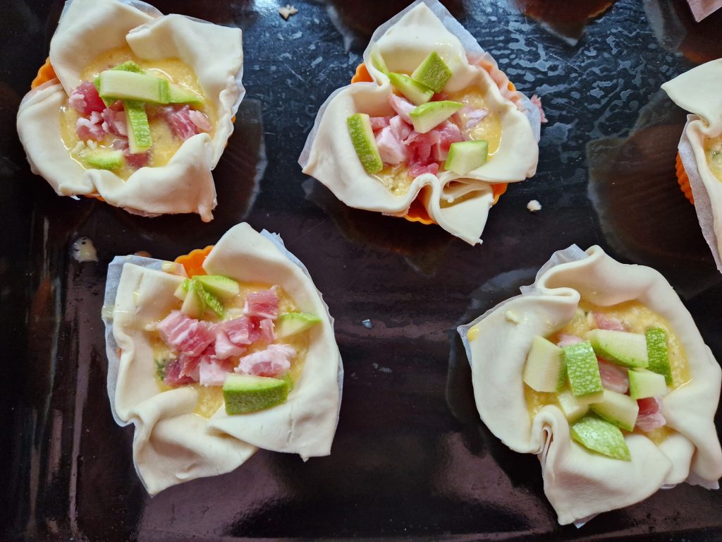 De makkelijk hartige cupcakes