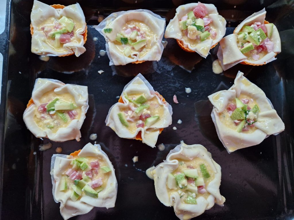 De makkelijk hartige cupcakes