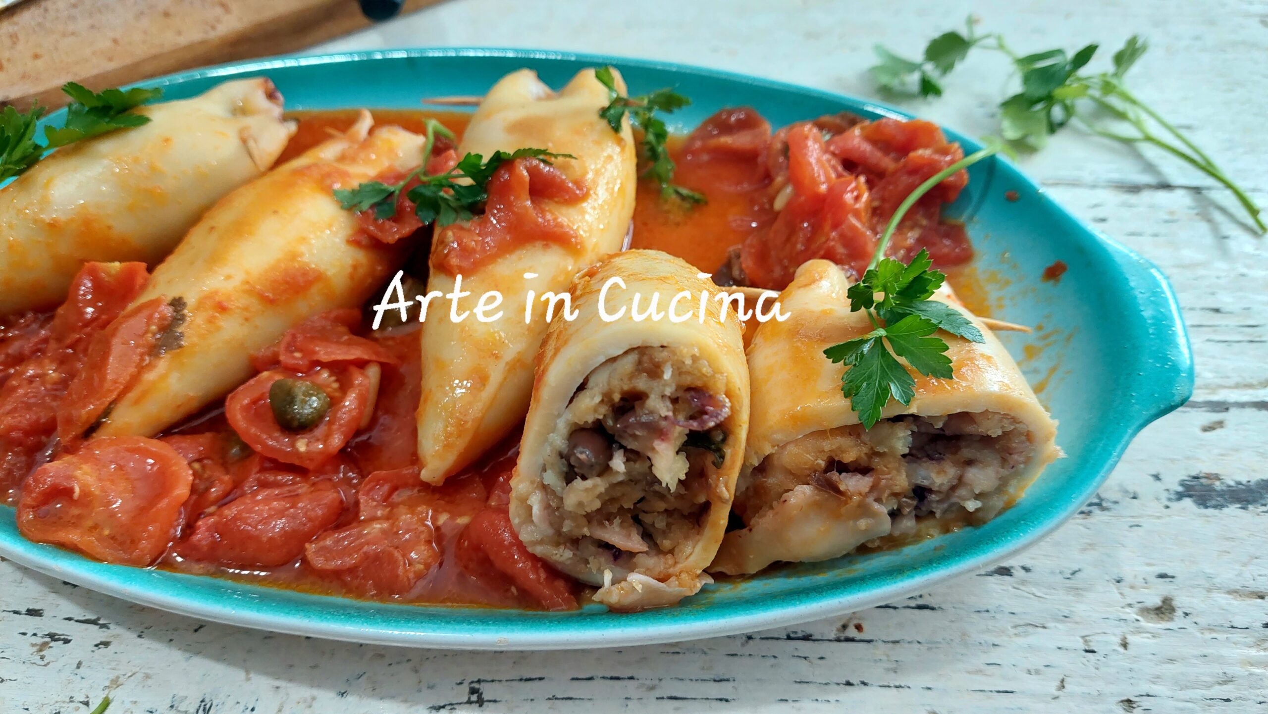 CALAMARI alla NAPOLETANA