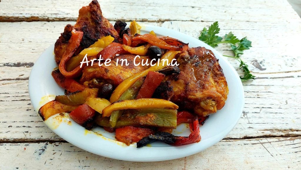 KIP en PAPRIKA met PAPRIKAPOEDER in de heteluchtfriteuse