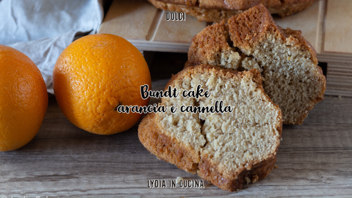 Bundt cake sinaasappel en kaneel