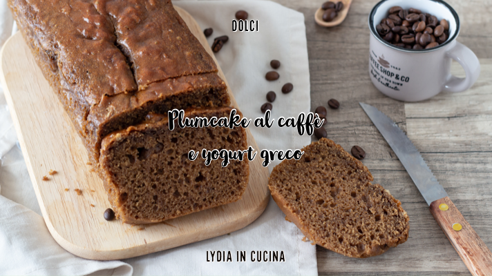 Plumcake met koffie en Griekse yoghurt zonder boter