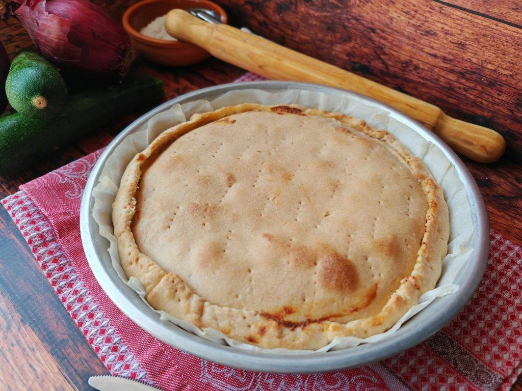 Rustieke Taart met Courgettes