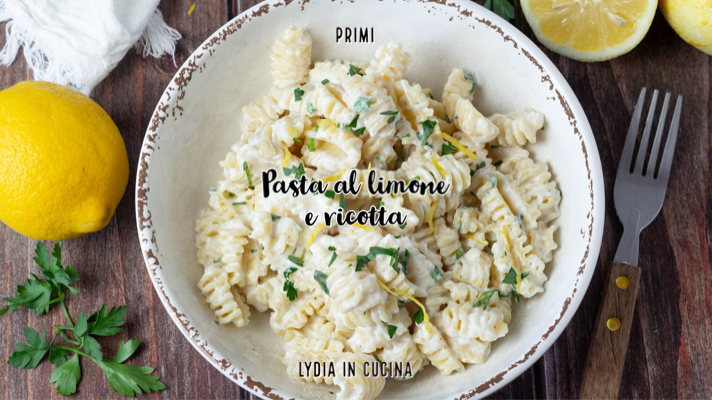 Pasta met citroen en ricotta