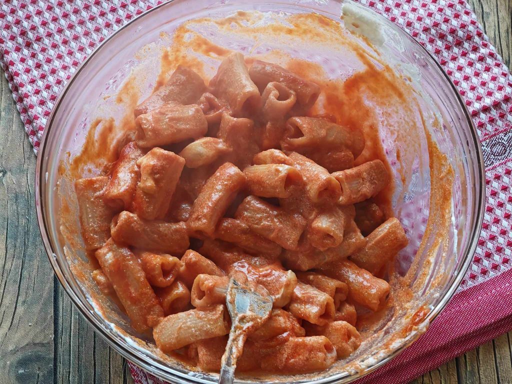 Smaakvolle pasta uit de oven