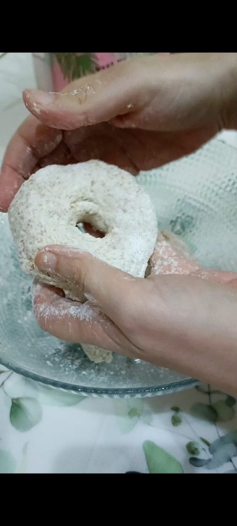 We vormen de bagels