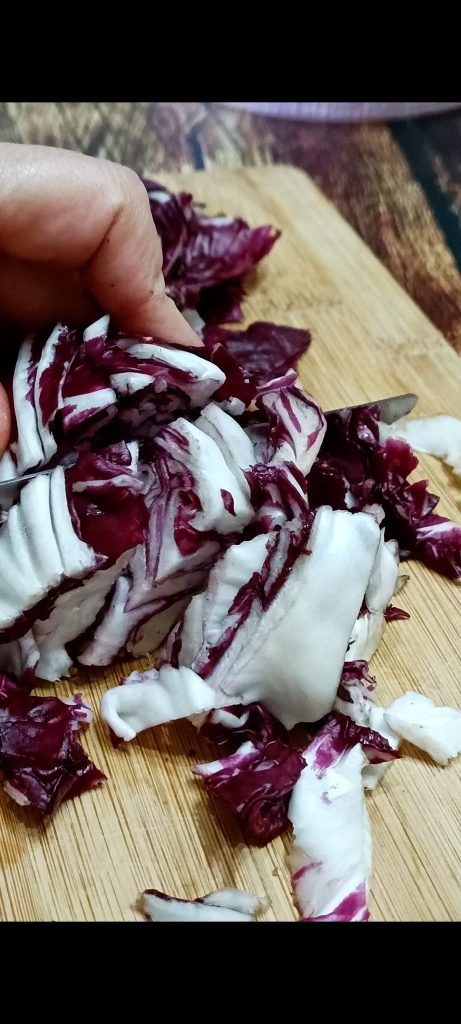 We hakken de radicchio