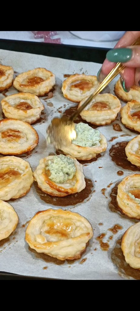 We vullen de vol-au-vent