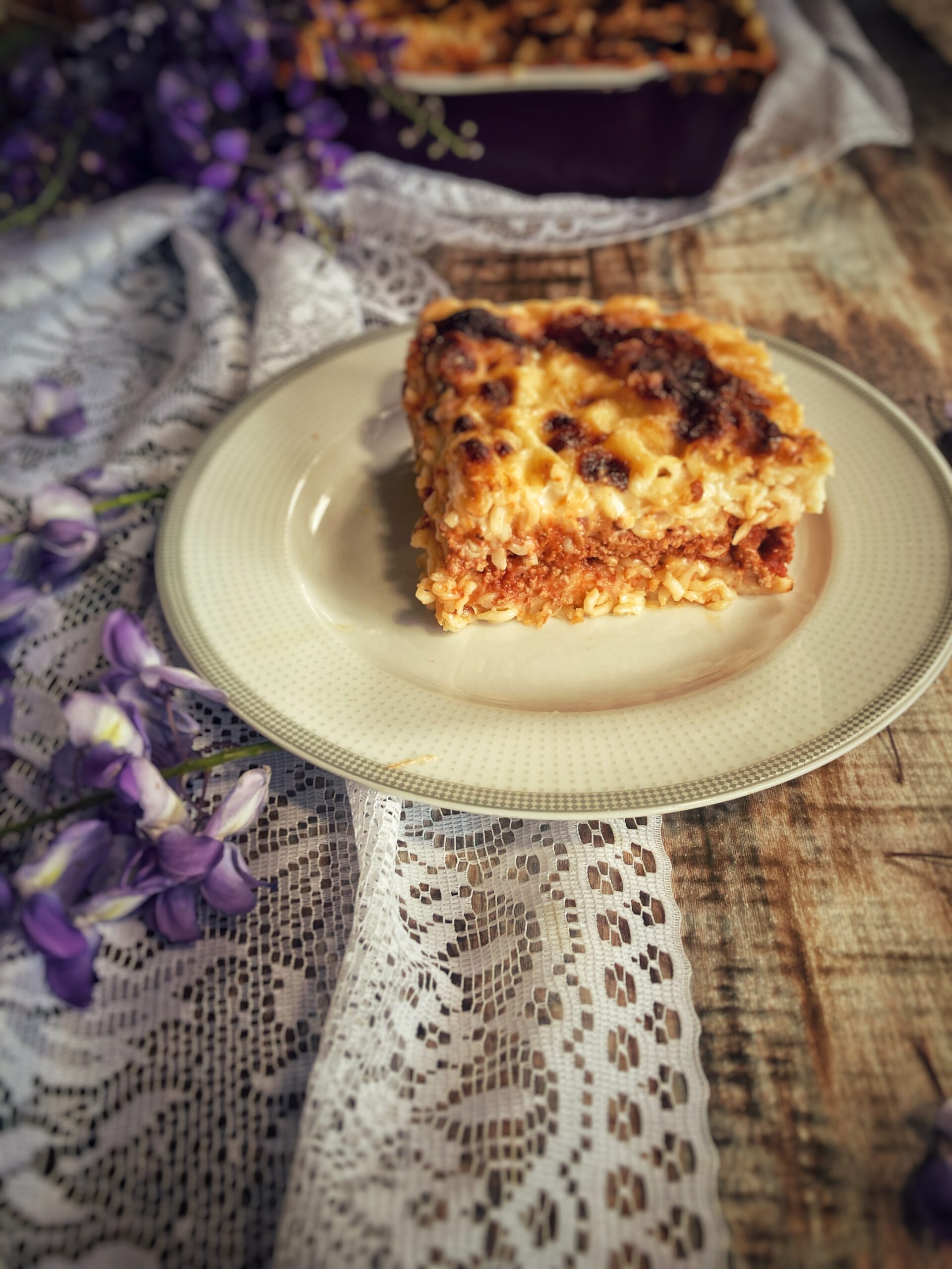 Pastitsio met udon (Griekenland)