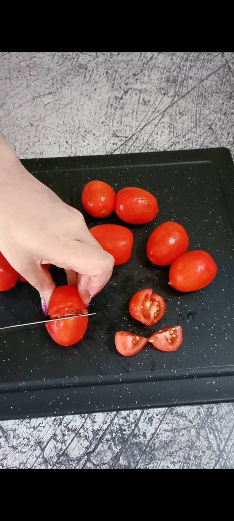 we maken en snijden alle groenten