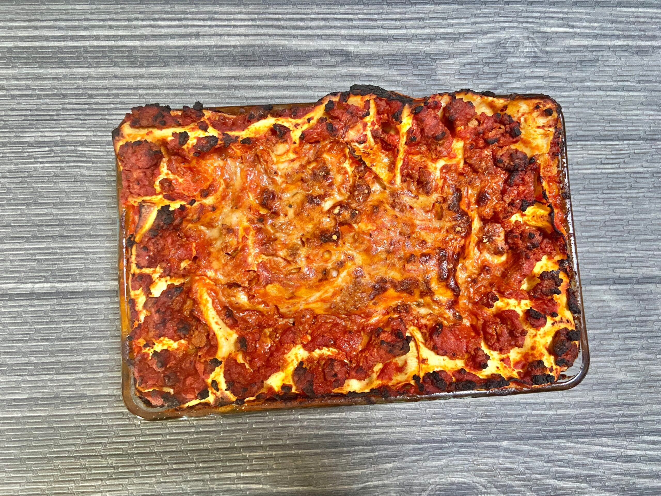 Lasagne uit de oven