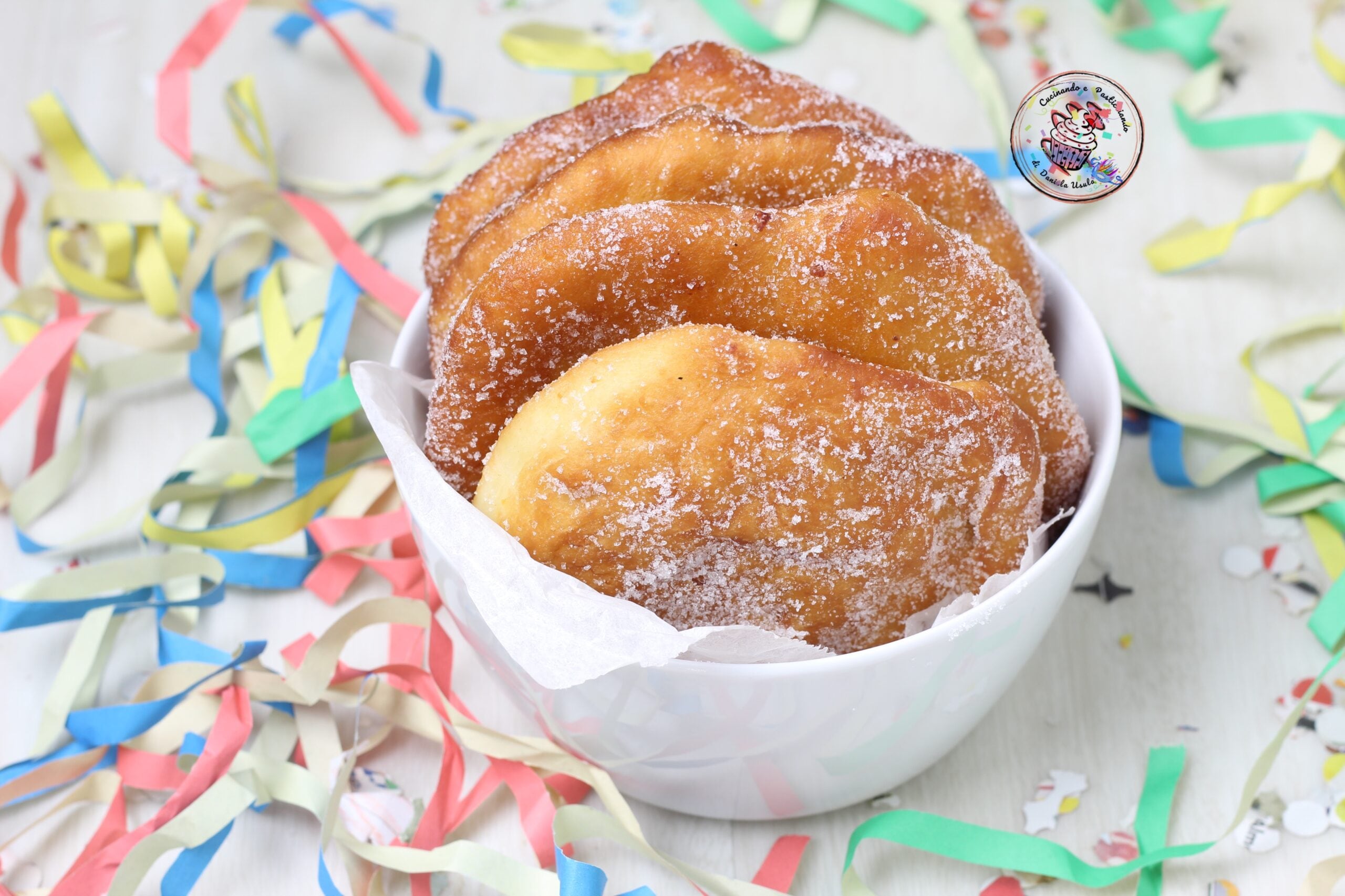 Carnavalsfritters zonder eieren