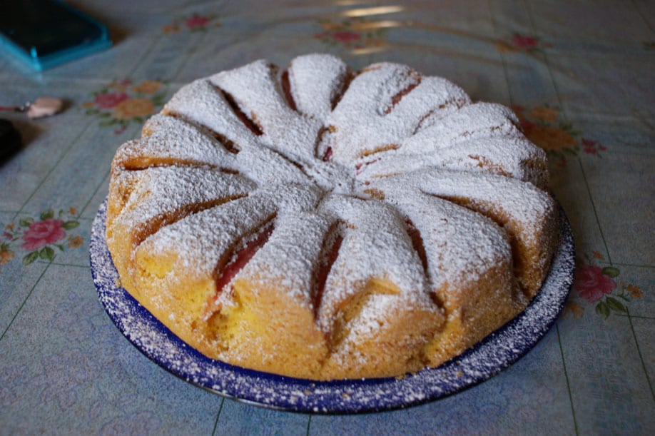 Eenvoudige en snelle appeltaart met Alchermes