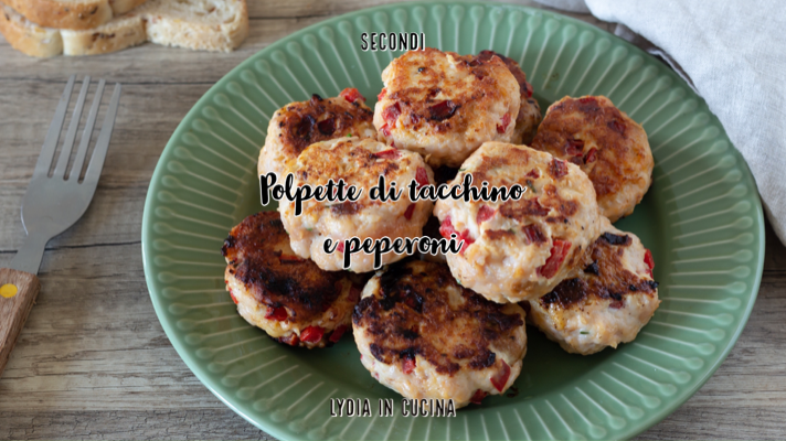 Kalkoenballetjes met paprika