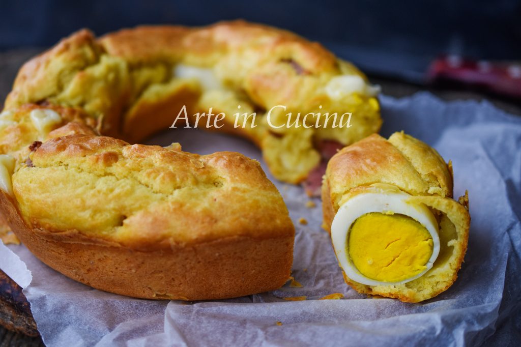 7 potjes hartige kranscake met hardgekookte eieren