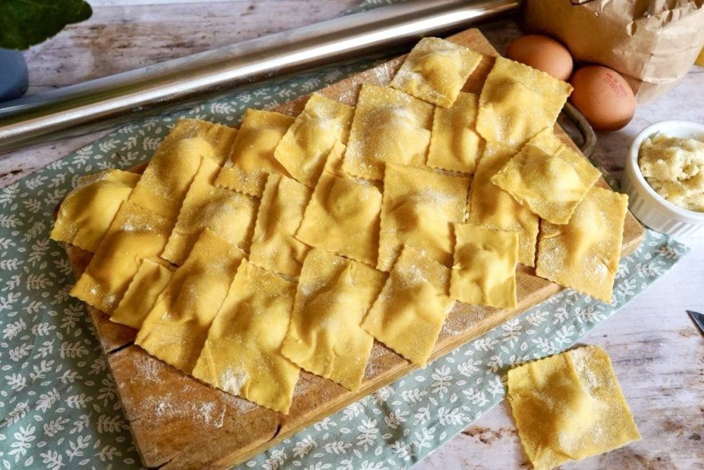 tortelli mugellani van aardappelen