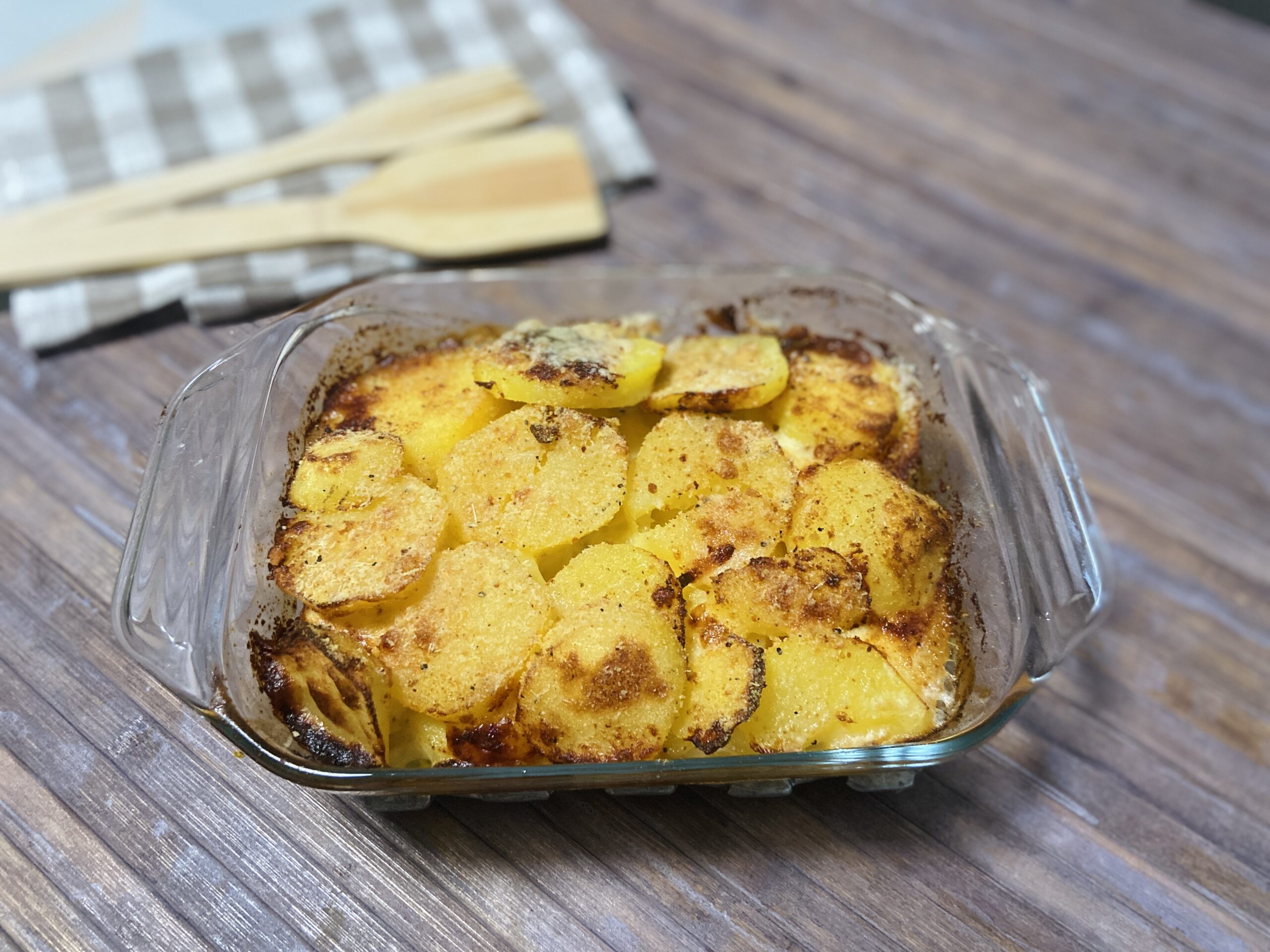 Geroosterde Aardappelen met Gesmolten Kaas