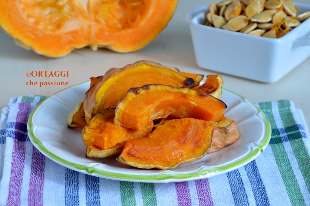 pompoen uit de oven zonder iets smakelijk
