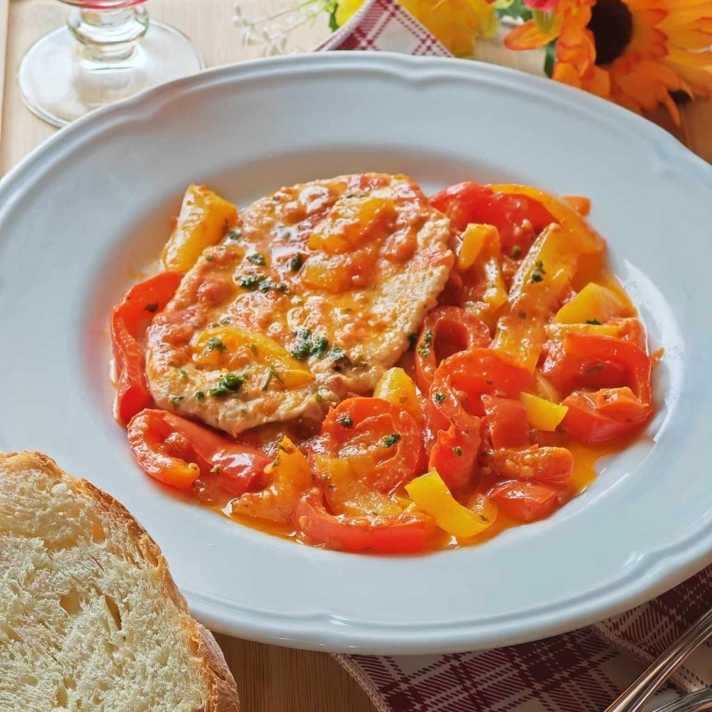 Scaloppine met Paprika