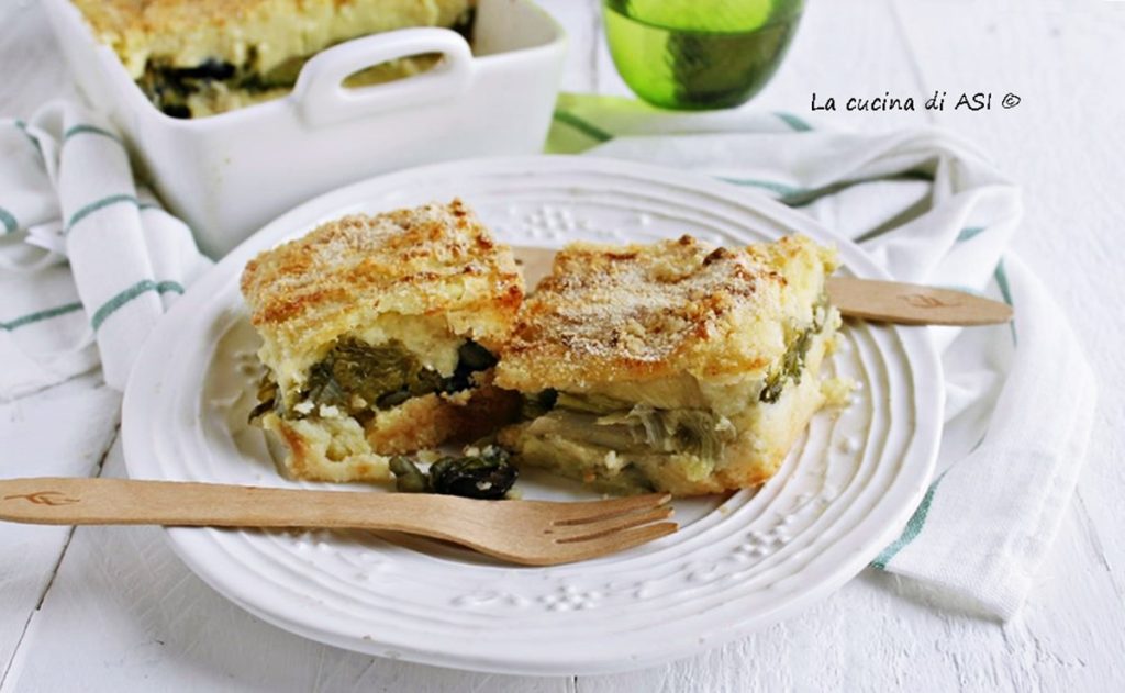 Aardappel-en-andijvie taart uit de oven