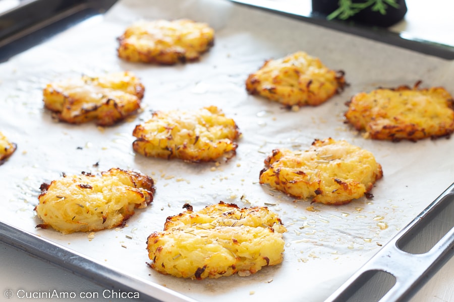 Aardappelrosti uit de oven
