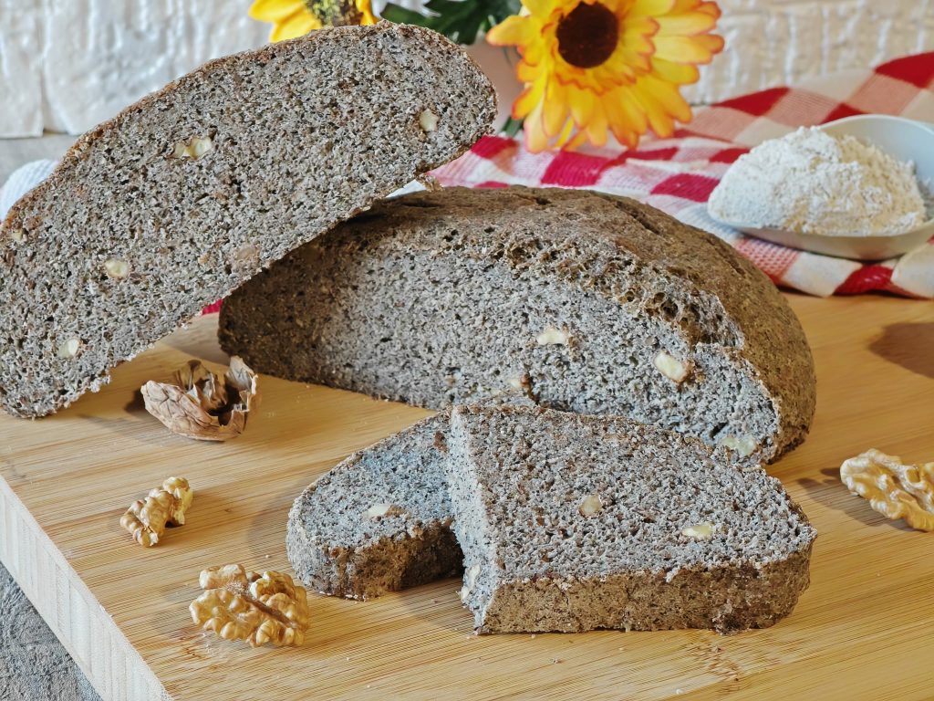 Boekweit- en notenbrood