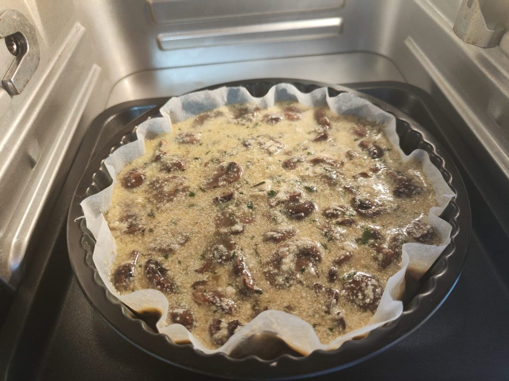 Paddenstoelen omelet