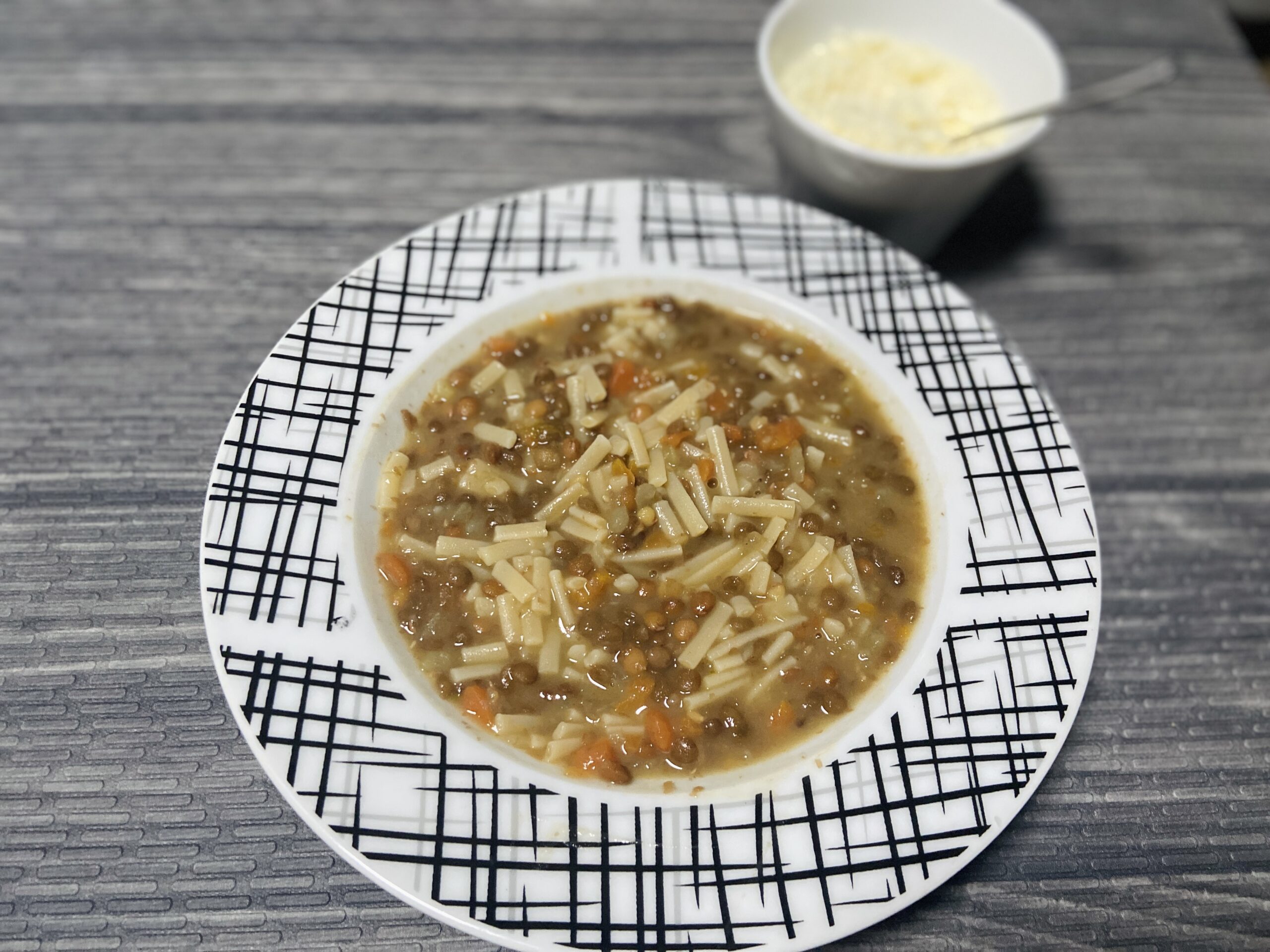 Pasta en linzen