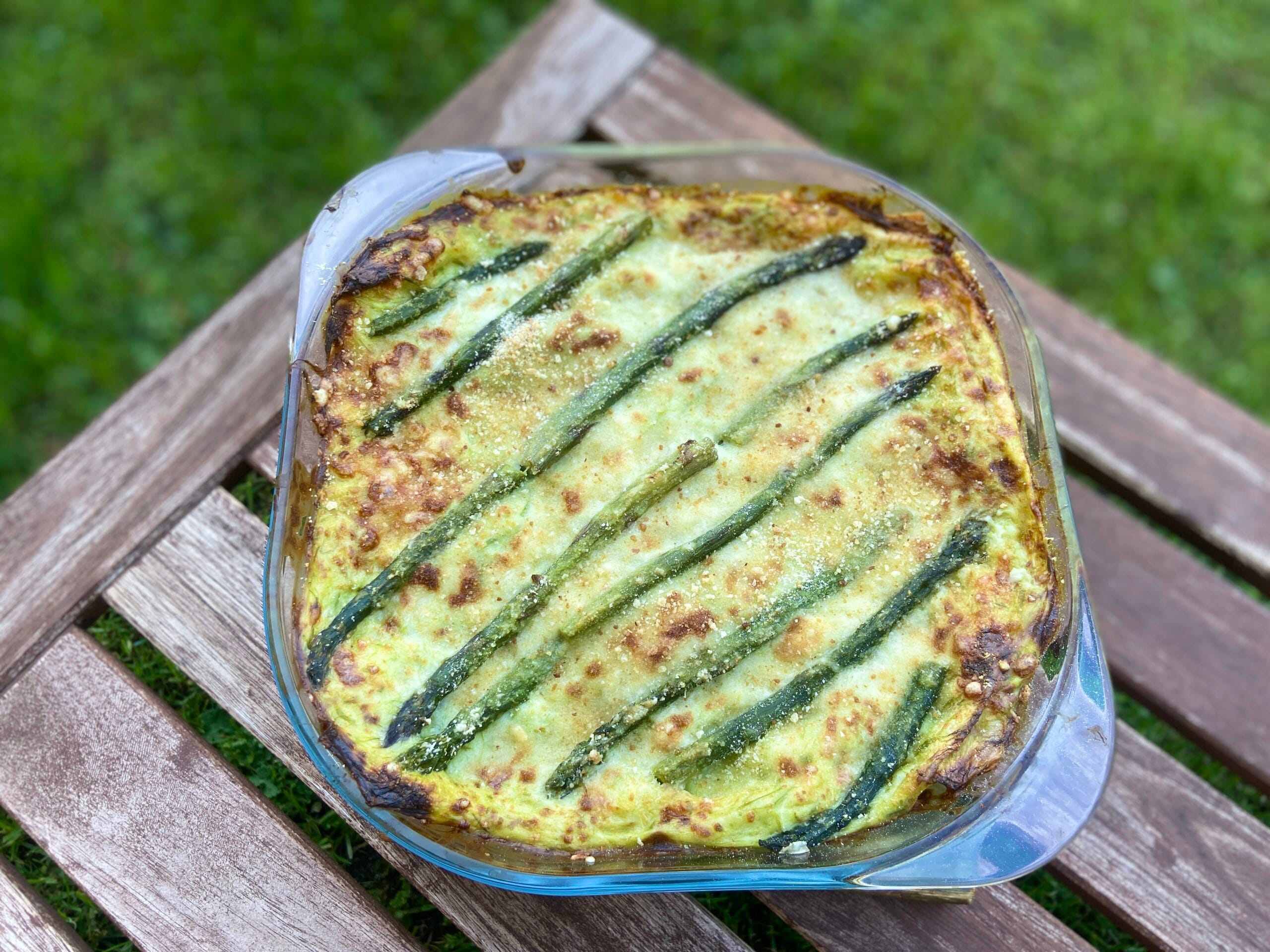 Lasagne met asperges