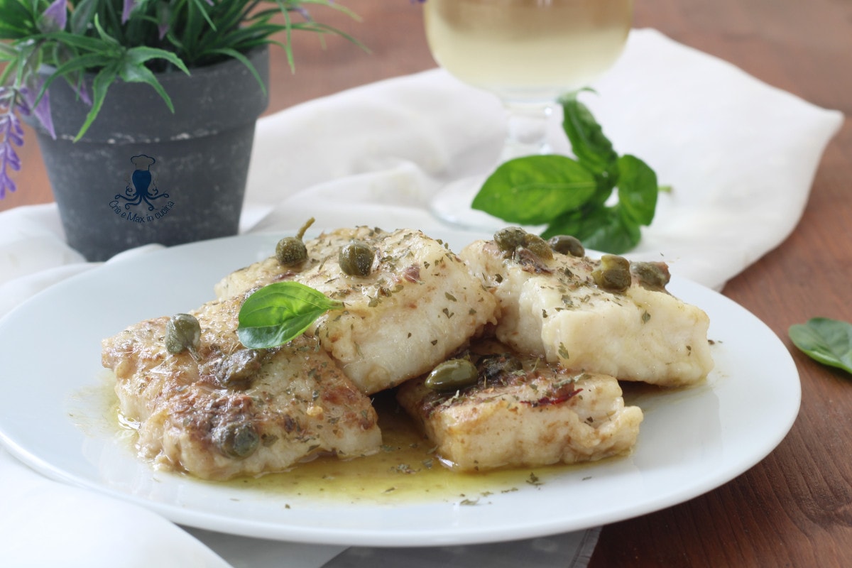 Baars met kappertjes en ansjovis