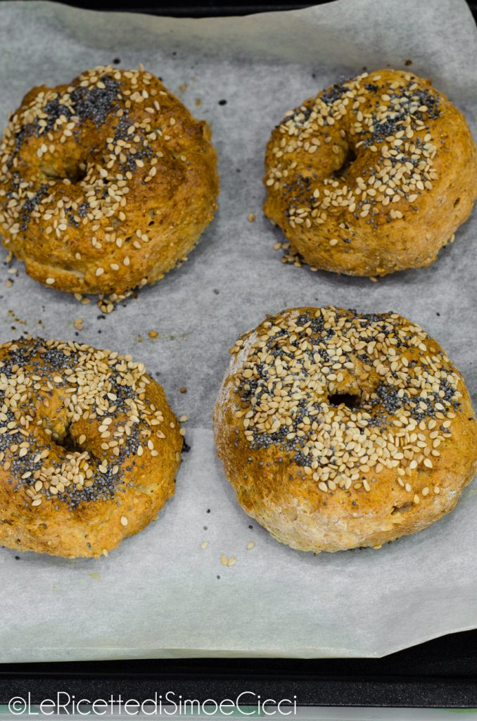 Bagels met 2 ingrediënten