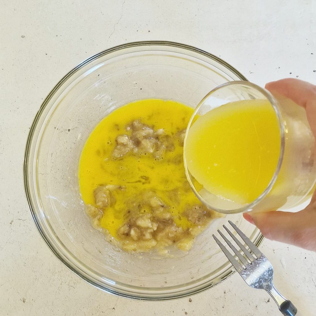 Banaan en chocolade muffins