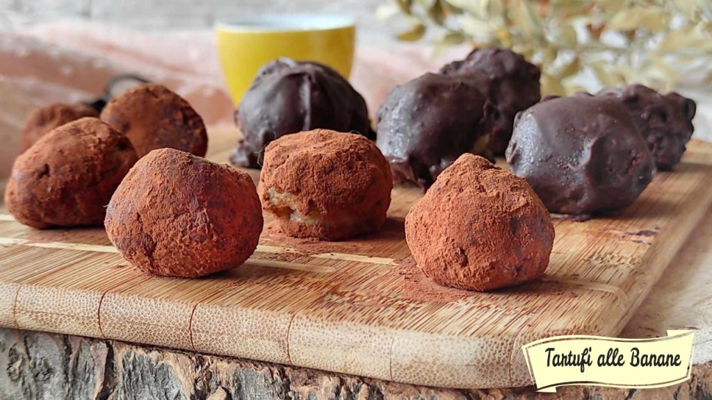 Bananen truffels