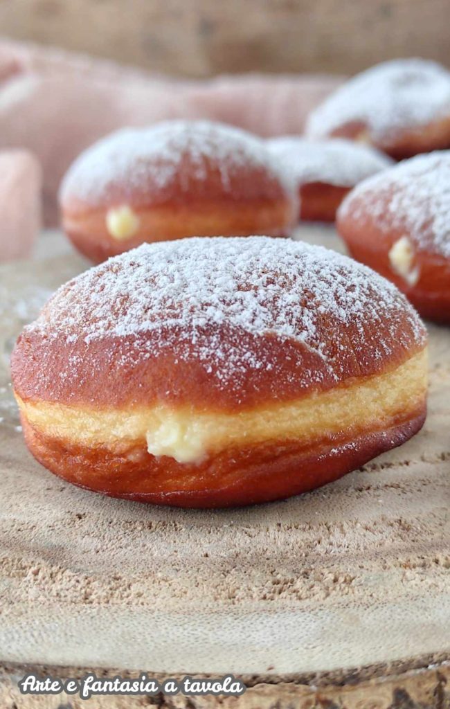 Bomboloni met Banketbakkersroom: