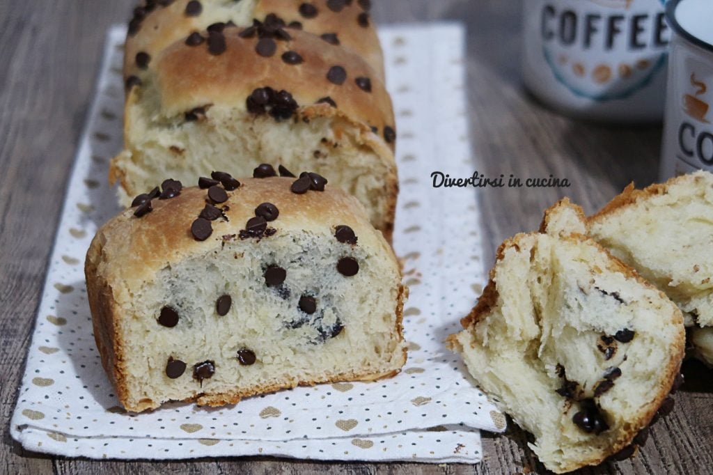 Brioche Wolk met chocoladestukjes