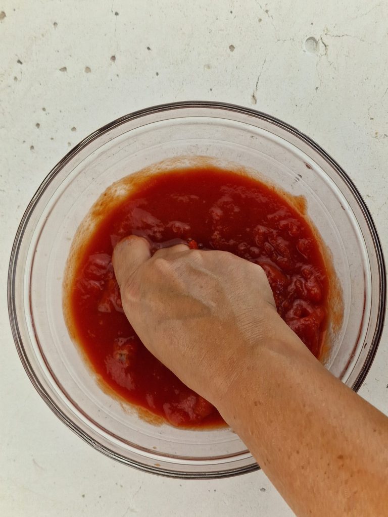 Verkeerde bucatini all'amatriciana