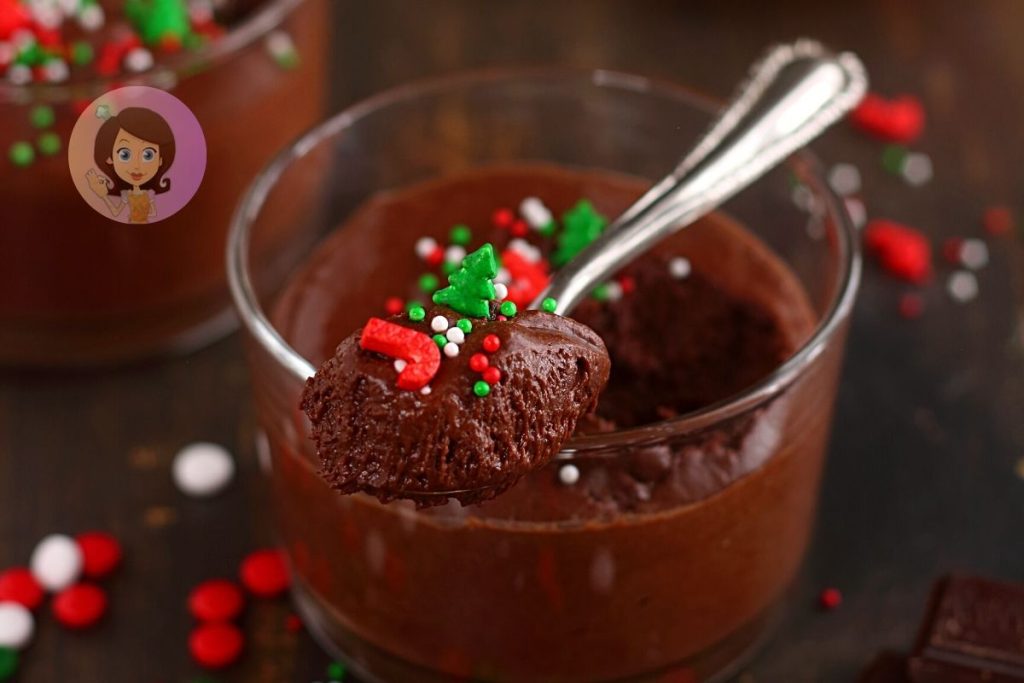 CHOCOLADE- EN SINAASAPPELMOUSSE