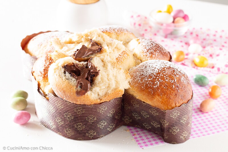 COLOMBA DANUBIO MET NUTELLA zo zacht als een wolk