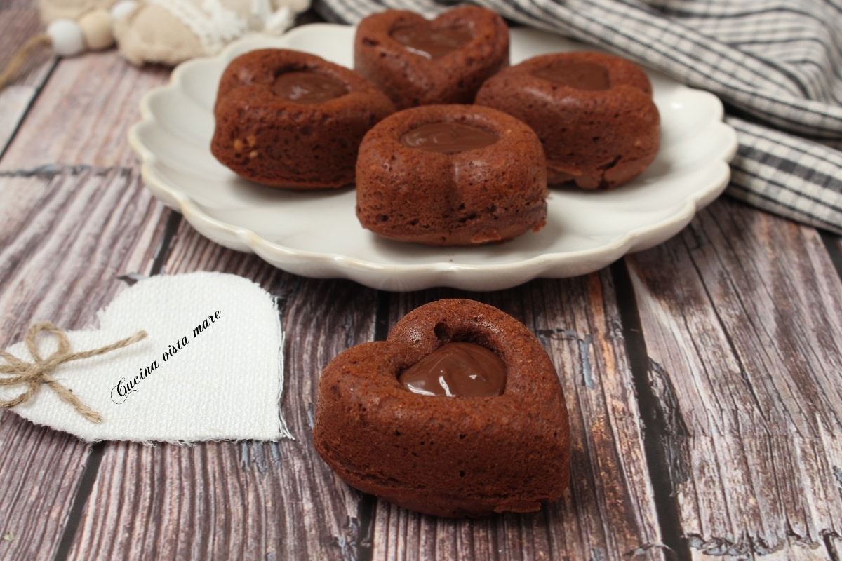 Cacaocakejes met hazelnoot