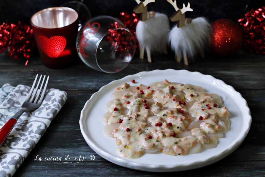 Carpaccio van Sint-jakobsschelpen