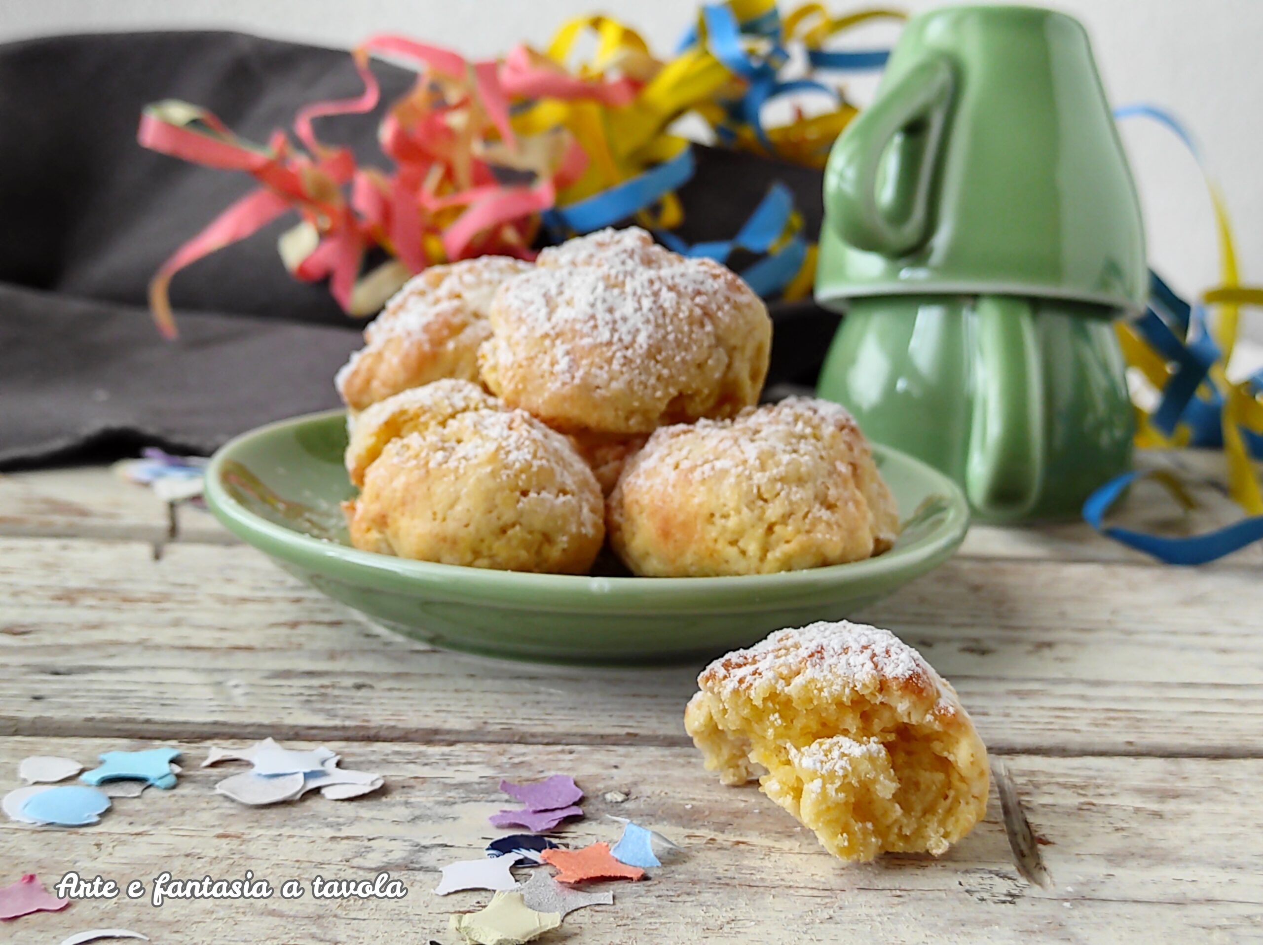 Castagnole in de airfryer