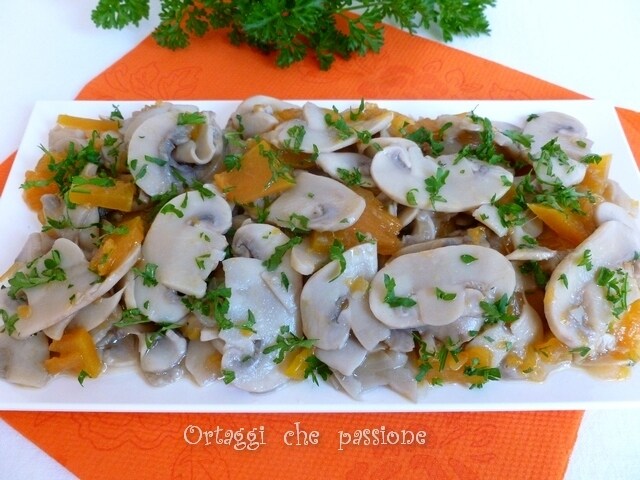 Champignons en pompoen GROENTEN die passie by Sara