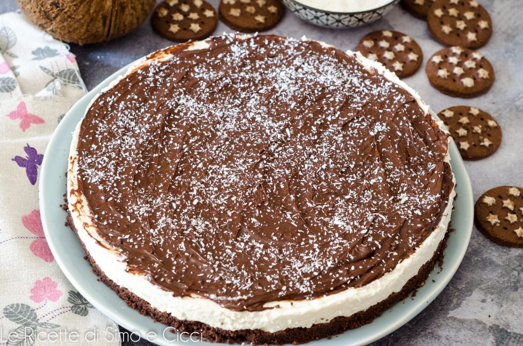 Cheesecake Pan di stelle en kokos