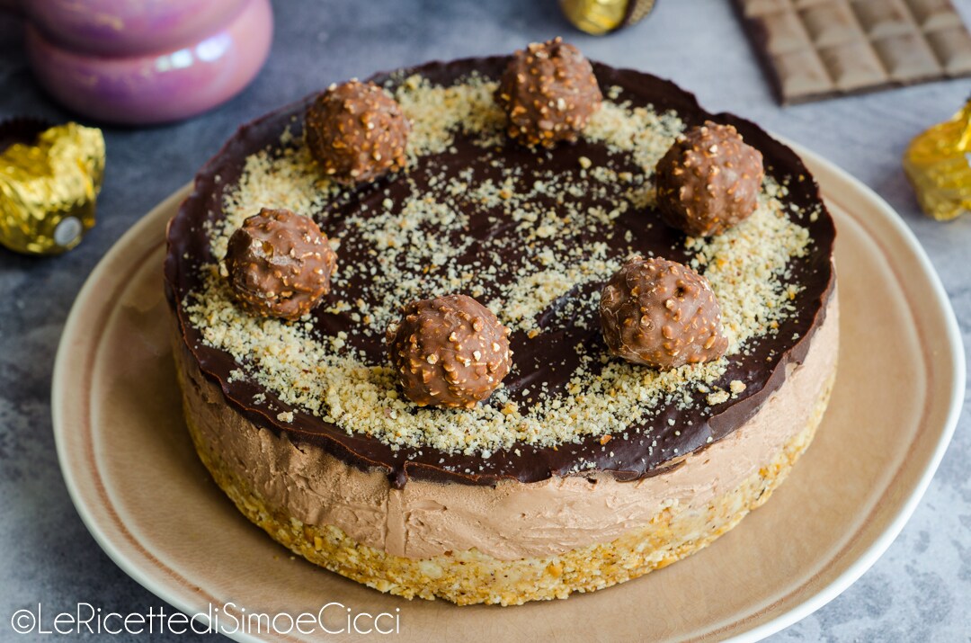 Rocher Cheesecake zonder bakken: een onweerstaanbaar dessert!