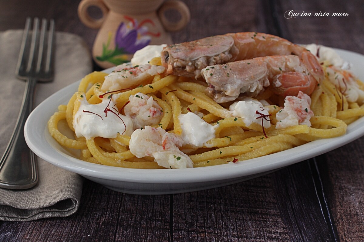 Chitarrina met saffraan