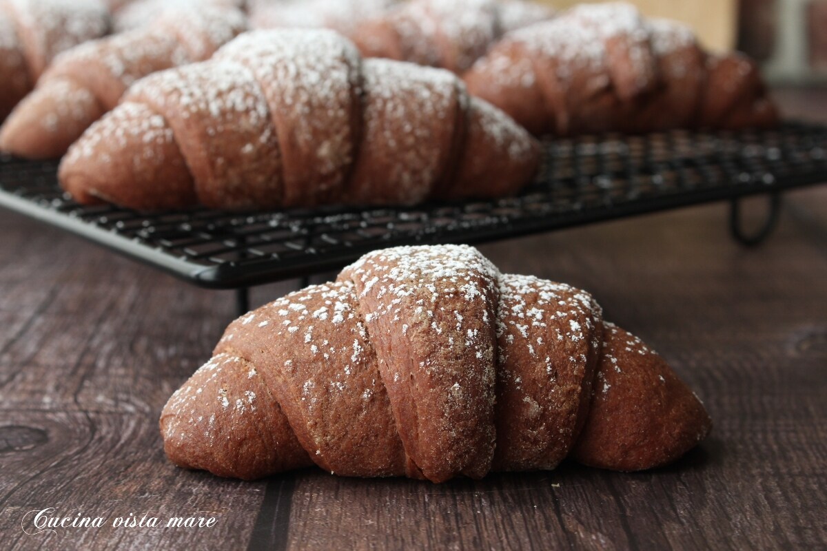 Chocolade Brioche Croissants