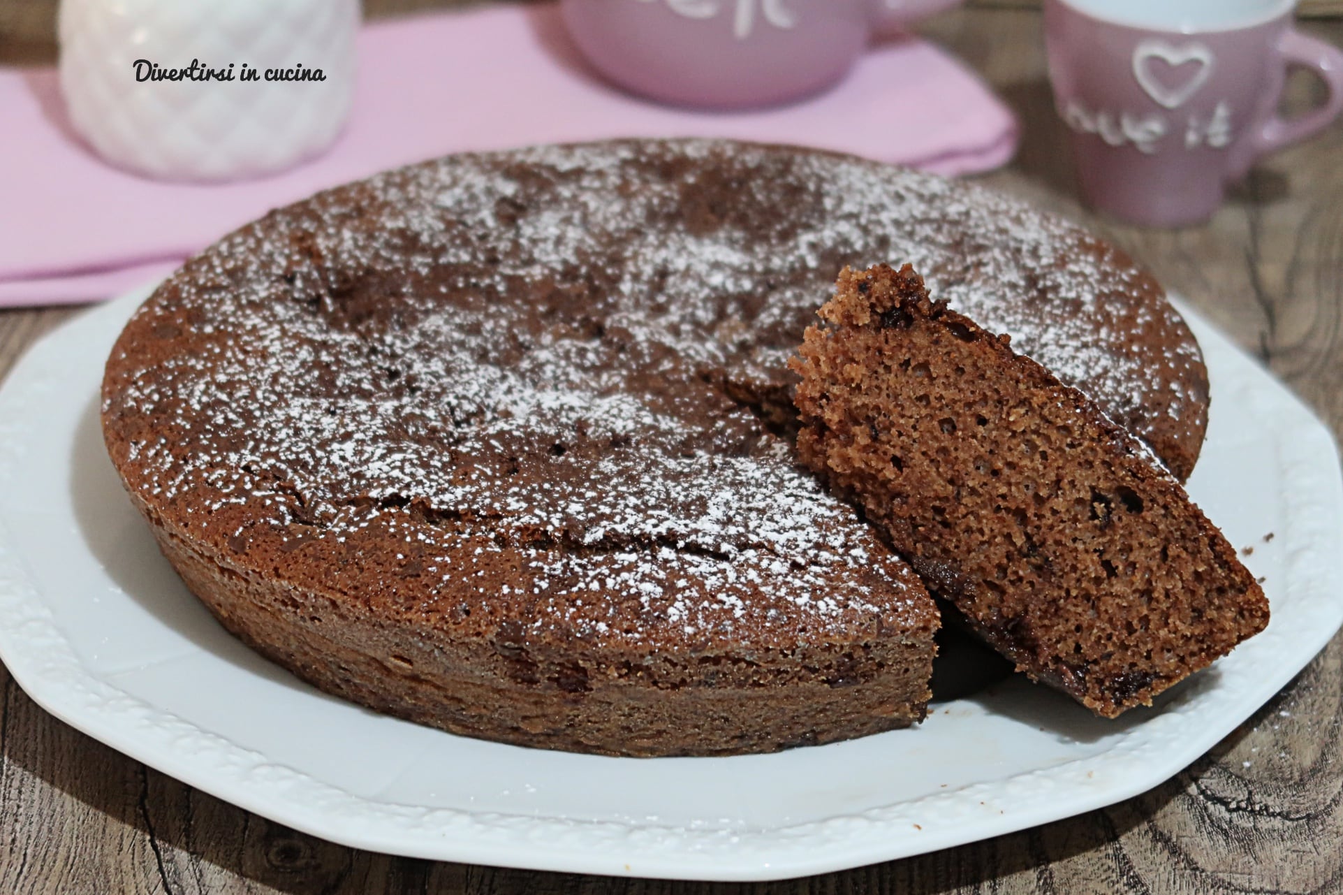 Chocoladetaart in 5 minuten