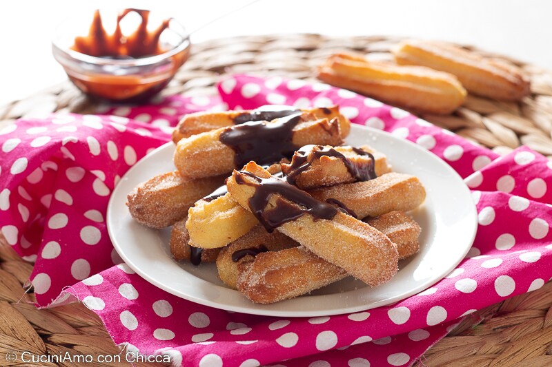 Churros uit de oven